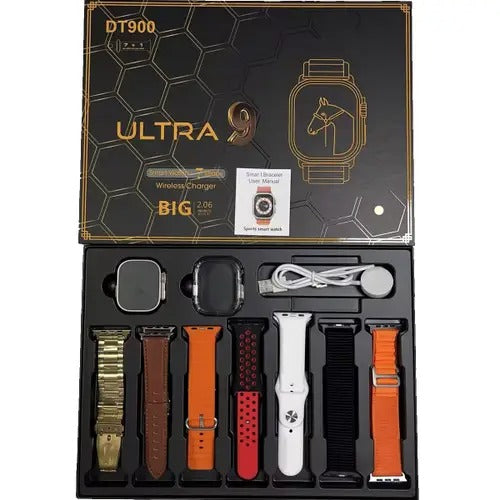 7 In 1 Dt900 Ultra Smart Watch With Smart Random Straps